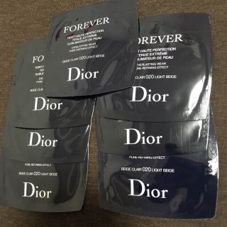 ディオール(Dior)のDior リキッド ディオールスキン フォーエヴァー フルイド サンプル 7包(ファンデーション)