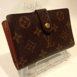 ルイヴィトン(LOUIS VUITTON)の114 ヴィトンM61663モノグラム ポルトモネ ビエヴィエノワ がま口 財布(財布)