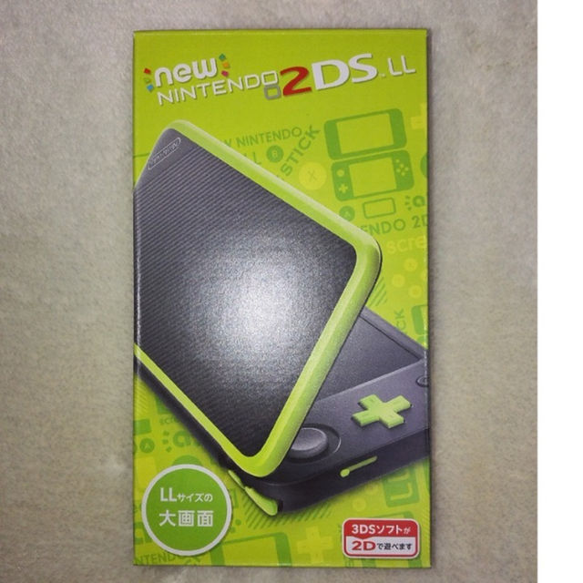 セールの定価 New ニンテンドー2DS LL 本体 ブラック×ライム JAN-S