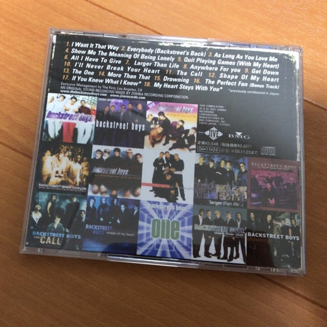 【バックストリートボーイズ 】Greatest Hits エンタメ/ホビーのCD(ポップス/ロック(洋楽))の商品写真