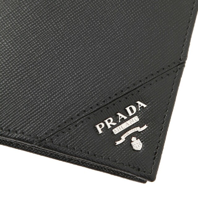 PRADA(プラダ)のプラダ　PRADA 二つ折り長財布 サフィアーノ メタル メンズのファッション小物(長財布)の商品写真