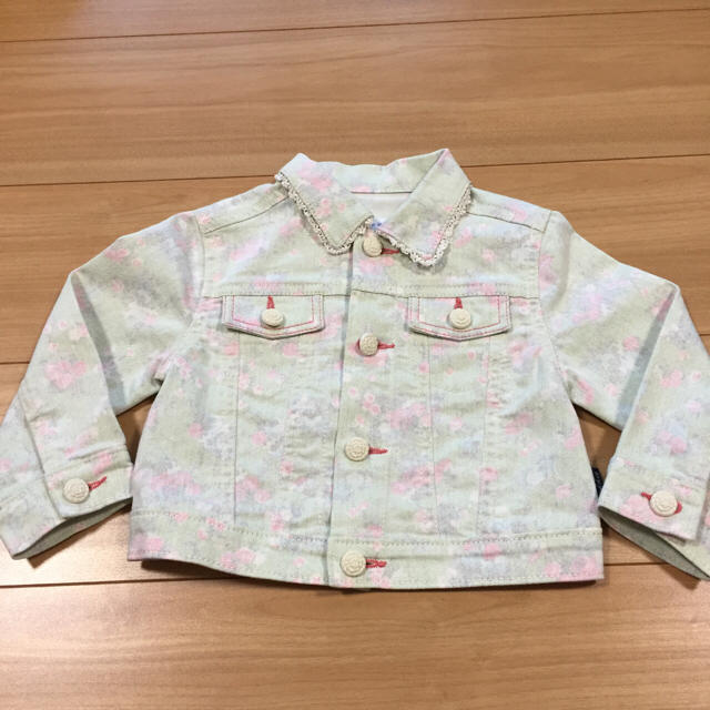 hakka baby(ハッカベビー)のレア hakka baby Gジャン キッズ/ベビー/マタニティのキッズ服女の子用(90cm~)(ジャケット/上着)の商品写真