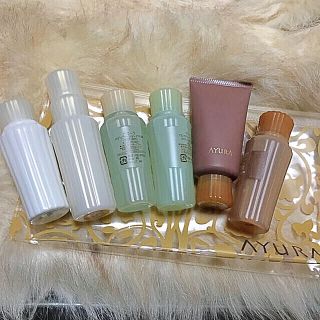 アユーラ(AYURA)の【激安価格】AYURA  トラベルキット 6本入り(50ml入)(ヘアケア)