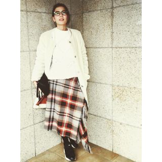 アメリヴィンテージ(Ameri VINTAGE)のAmeri vintage  BLACKET WRAP SKIRT(ロングスカート)