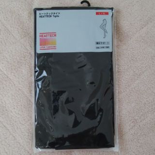 ユニクロ(UNIQLO)のヒートテックタイツ☆L/XL(ブラック/黒)(タイツ/ストッキング)