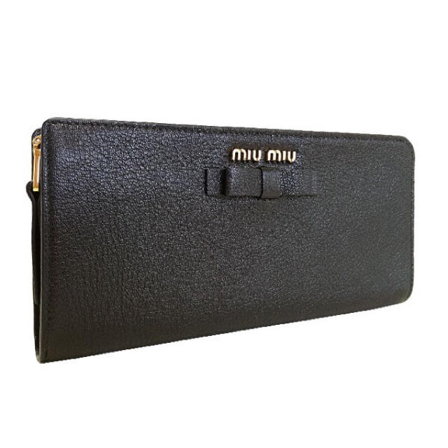 咲良さん用】miumiuマドラス リボン長財布 ミュウミュウ 咲良さん用】miumiuマドラス リボン長財布 ミュウミュウ