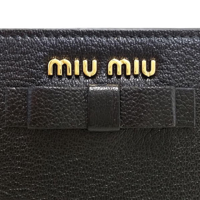 咲良さん用】miumiuマドラス リボン長財布 ミュウミュウ 咲良さん用】miumiuマドラス リボン長財布 ミュウミュウ