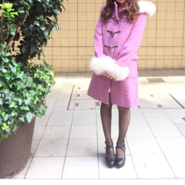 LAVANDA ダッフルコート ピンク 新品-