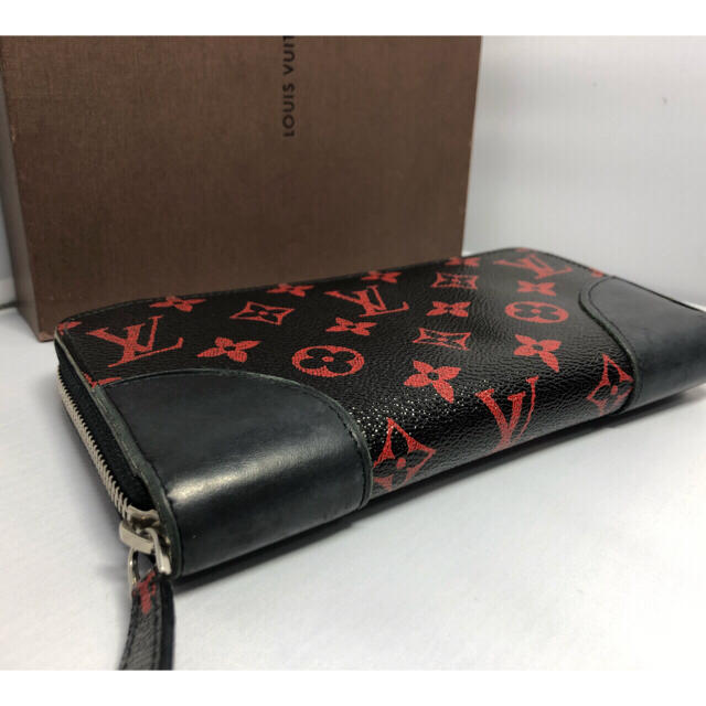 LOUIS VUITTON(ルイヴィトン)の2015年限定 ルイヴィトン モノグラムルージュ ジッピーウォレット 財布 レディースのファッション小物(財布)の商品写真