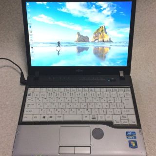 フジツウ(富士通)の銀激高速 FUJITSU Win10！ Core i5 2.7GHz♪ SSD!(ノートPC)