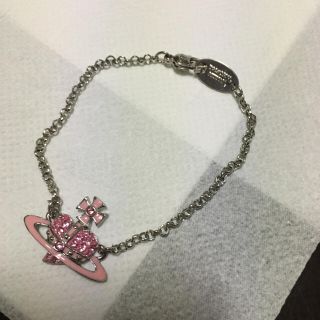 ヴィヴィアンウエストウッド(Vivienne Westwood)の最終価格♡お早めに♡ヴィヴィアン ブレスレット ハートオーブピンク(ブレスレット/バングル)