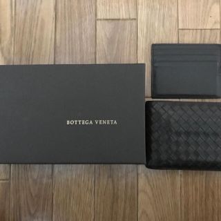 ボッテガヴェネタ(Bottega Veneta)のBOTTEGAVENETA 二つ折り 財布 ダークブラウン値下げ(財布)