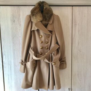 バーバリーブルーレーベル(BURBERRY BLUE LABEL)の美品★バーバリーブルーレーベル コート(ロングコート)