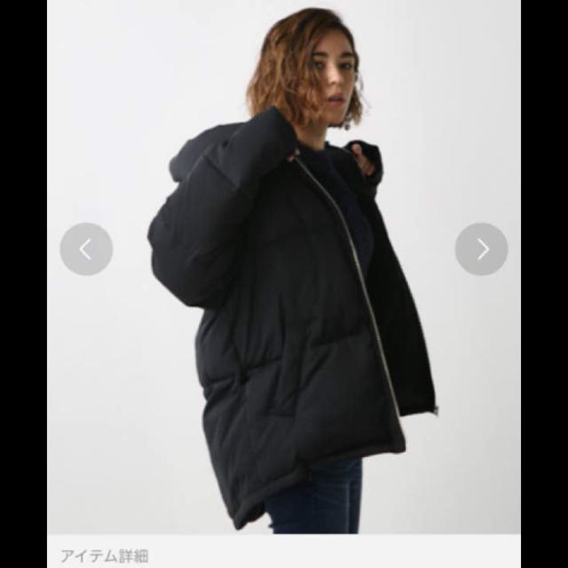 AZUL by moussy(アズールバイマウジー)のアズールバイマウジー ダウン 中綿ジャケット L 今期 ロデオ  ベイフロー  レディースのジャケット/アウター(ダウンジャケット)の商品写真