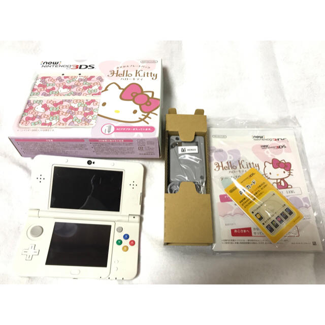 ♡早いもの勝ち♡値下げ♡美品♡new3DS♡ハローキティバージョン