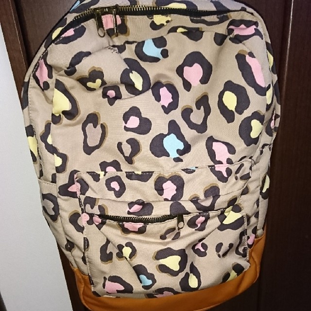 Nina mew(ニーナミュウ)の♡専用♡  ﾆｰﾅﾐｭｳ 豹柄 ﾘｭｯｸ レディースのバッグ(リュック/バックパック)の商品写真