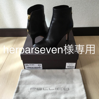 ペリーコ(PELLICO)のペリーコ PELLICO TAXI ショートブーツ 35.5(ブーツ)