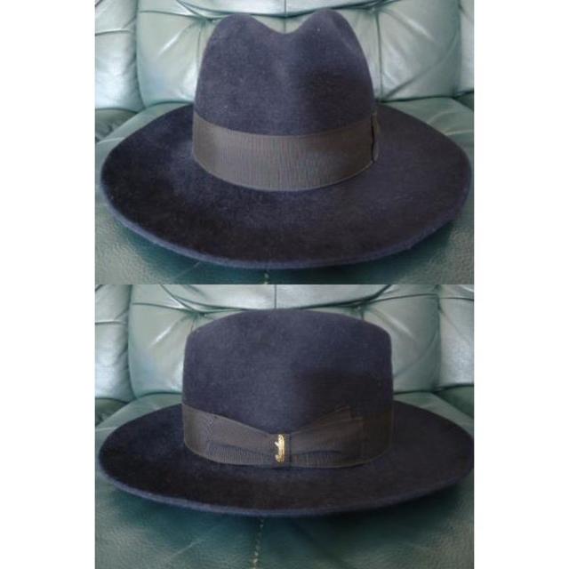 Borsalino - ボルサリーノBorsalinoワイドロングブリムラビットウール