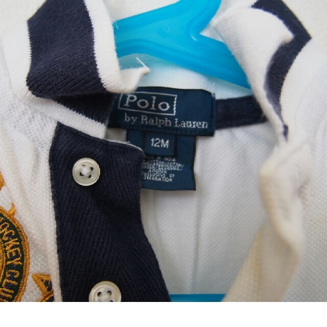 POLO RALPH LAUREN(ポロラルフローレン)のラルフローレン 長袖ポロ 80㎝ キッズ/ベビー/マタニティのベビー服(~85cm)(シャツ/カットソー)の商品写真