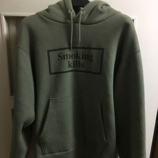 Supreme - FR2 Smoking kills パーカー 初期型 カーキ 美品の通販 by ...