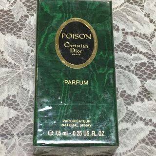 クリスチャンディオール(Christian Dior)のプワゾン パルファム SP 7.5ml 未使用品(香水(女性用))