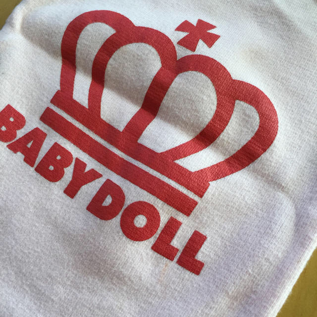 BABYDOLL(ベビードール)の【2枚組】未使用&中古✨BABY DOLLベビードール♡巾着♡M赤✖️Sピンク✨ キッズ/ベビー/マタニティのこども用ファッション小物(その他)の商品写真