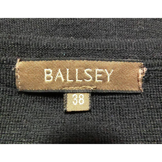 Ballsey(ボールジィ)のeriho様専用 BALLSEYトゥモローランド　黒い長袖Vネックセーター38 レディースのトップス(ニット/セーター)の商品写真