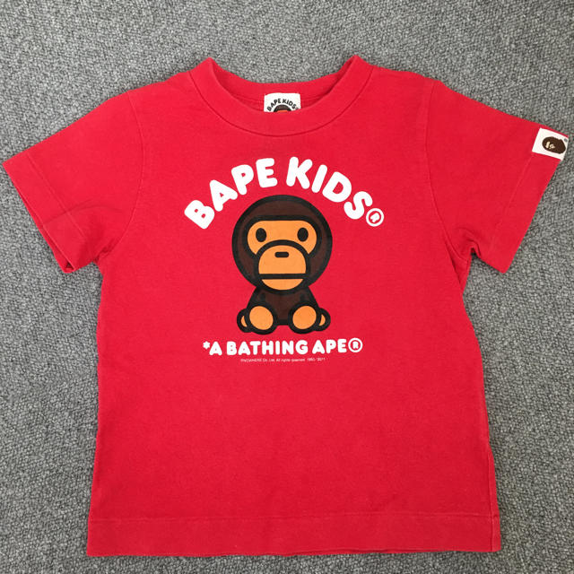 A BATHING APE(アベイシングエイプ)のBAPE KIDS Tシャツ キッズ/ベビー/マタニティのキッズ服男の子用(90cm~)(Tシャツ/カットソー)の商品写真