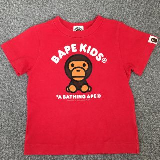 アベイシングエイプ(A BATHING APE)のBAPE KIDS Tシャツ(Tシャツ/カットソー)