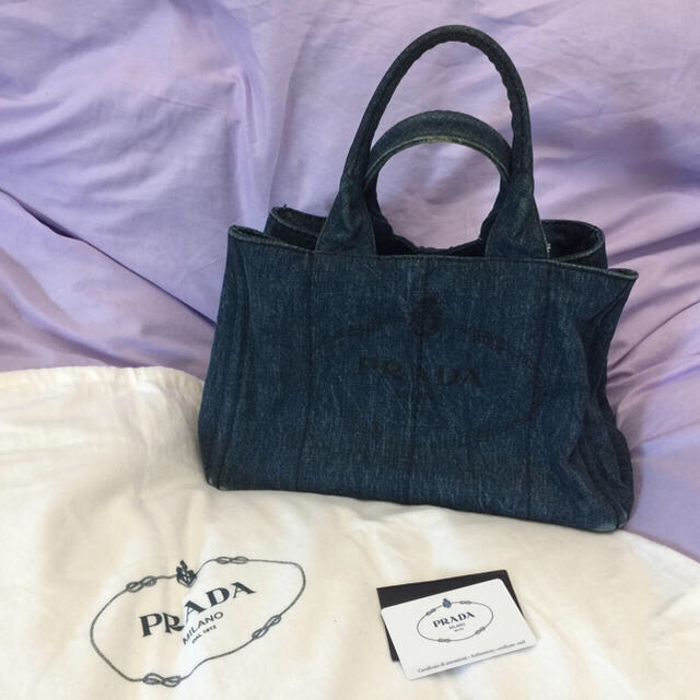 PRADA カナパ デニム