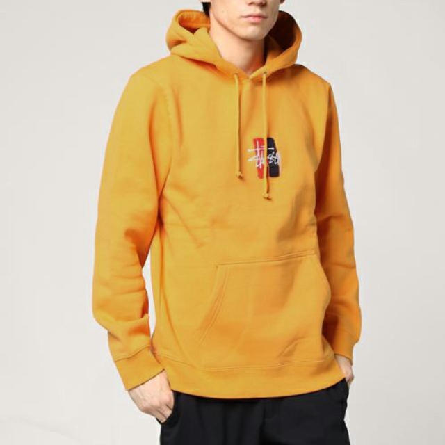 STUSSY - STUSSY パーカー オレンジの通販 by satuki｜ステューシー