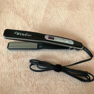 テスコム(TESCOM)のテスコム ストレートアイロン 黒 ブラック(ヘアアイロン)