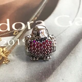 スワロフスキー(SWAROVSKI)のパンドラ  PANDORA ハトチャーム(チャーム)