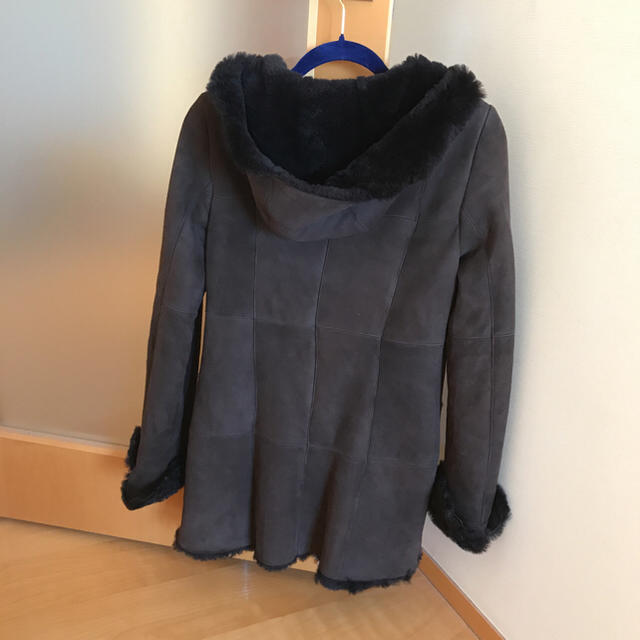 ANAYI  アナイ  ムートンコート  ダッフル  羊革  リアルムートン レディースのジャケット/アウター(ムートンコート)の商品写真
