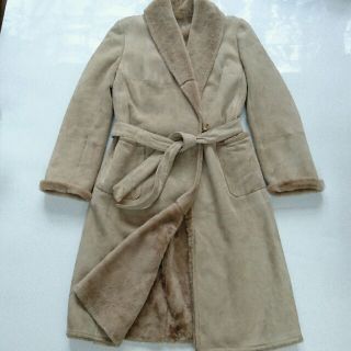 マックスマーラ(Max Mara)のマックスマーラ  ガウンタイプムートンコート JI38 MAX MARA(毛皮/ファーコート)