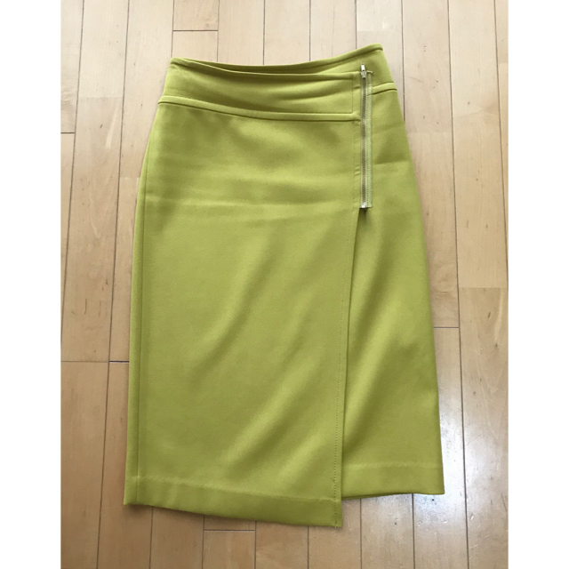 Noble(ノーブル)のNOBLE  ダブルクロスラップスカート レディースのスカート(ひざ丈スカート)の商品写真
