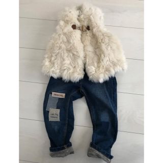 ザラキッズ(ZARA KIDS)のzarababy ファーベスト 74(ジャケット/コート)