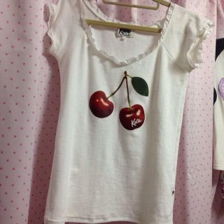 ケイティー(Katie)のcherry tee 🍒(Tシャツ(半袖/袖なし))