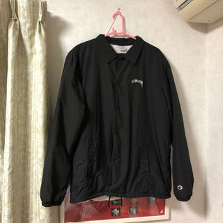 ステューシー(STUSSY)の[値下げ]stussy champion コーチジャケット(その他)