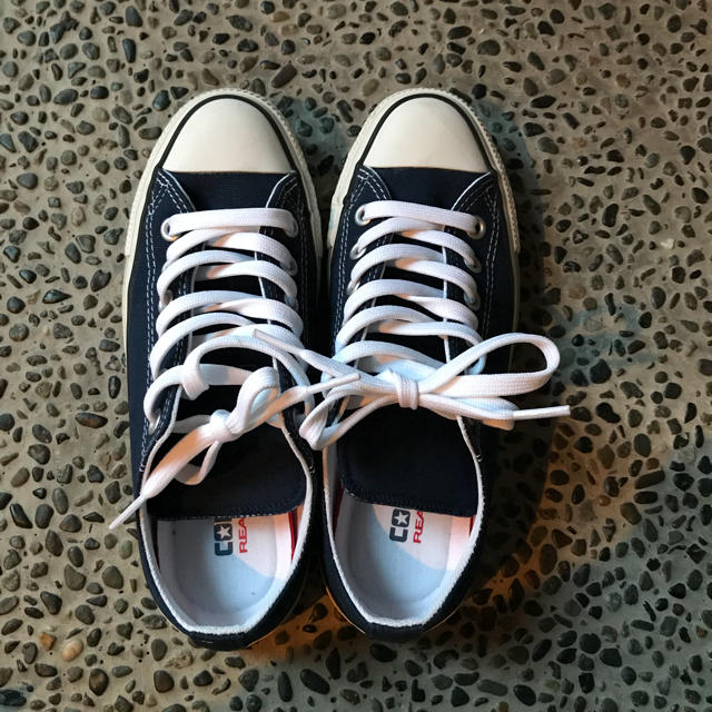 CONVERSE(コンバース)の【美品！大幅値下げ中】converse  24 オールスター ネイビー レディースの靴/シューズ(スニーカー)の商品写真