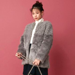 ムルーア(MURUA)の一度着用のみ ♡ 激安出品 ♡ MURUA ♡ コート(毛皮/ファーコート)