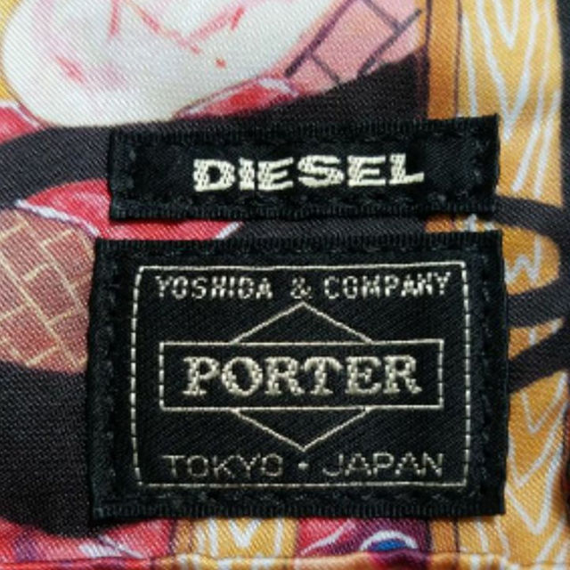 PORTER(ポーター)の【期間限定】DIESEL　PORTER　横尾忠則　ウエストバッグ メンズのバッグ(ボストンバッグ)の商品写真