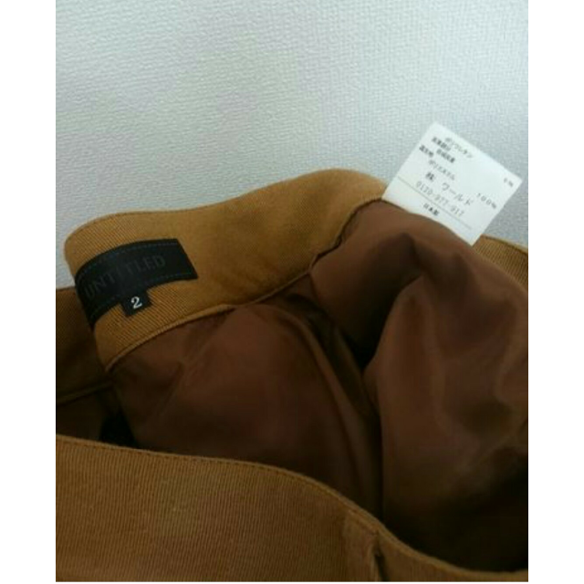 UNTITLED(アンタイトル)の日本製◆ウールショートパンツ レディースのパンツ(ショートパンツ)の商品写真