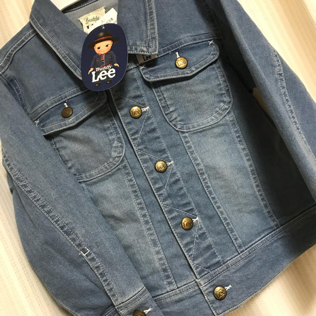 Buddy Lee(バディーリー)のデニムジャケット  110 キッズ/ベビー/マタニティのキッズ服女の子用(90cm~)(ジャケット/上着)の商品写真