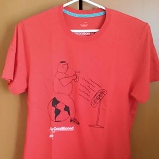 ナイキ(NIKE)のナイキ Air Conditioned Tシャツ 半袖 M(大きめ) 赤(その他)