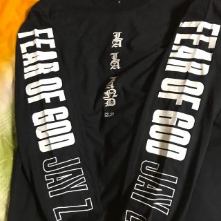 FEAR OF GOD - Fear of god jay-z Long sleeve T shirtsの通販 by とも ...