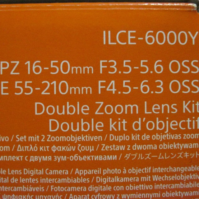 SONY(ソニー)のSONY α6000 ILCE-6000Y ダブルズームレンズキット 3年保証 スマホ/家電/カメラのカメラ(デジタル一眼)の商品写真