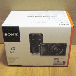 ソニー(SONY)のSONY α6000 ILCE-6000Y ダブルズームレンズキット 3年保証(デジタル一眼)