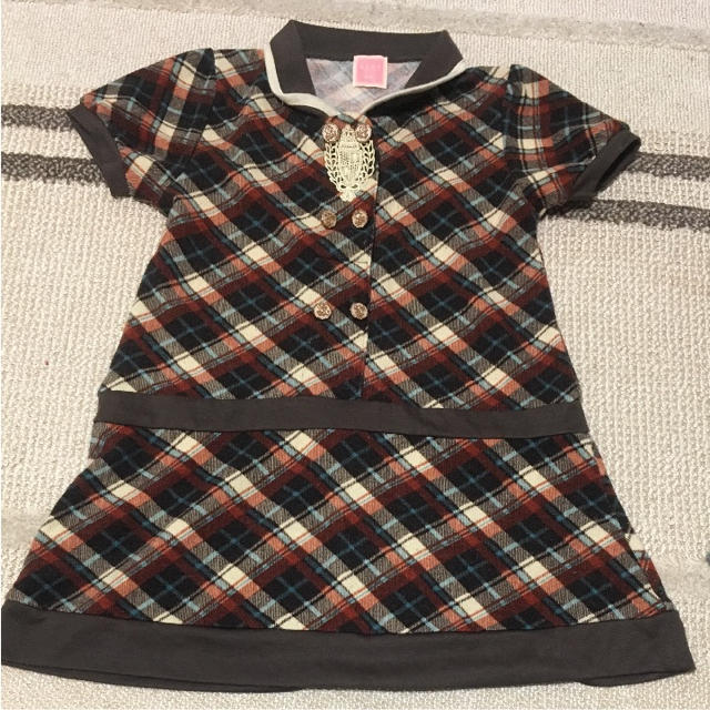 axes femme(アクシーズファム)のサイズ120アクシーズファムワンピース キッズ/ベビー/マタニティのキッズ服女の子用(90cm~)(ワンピース)の商品写真