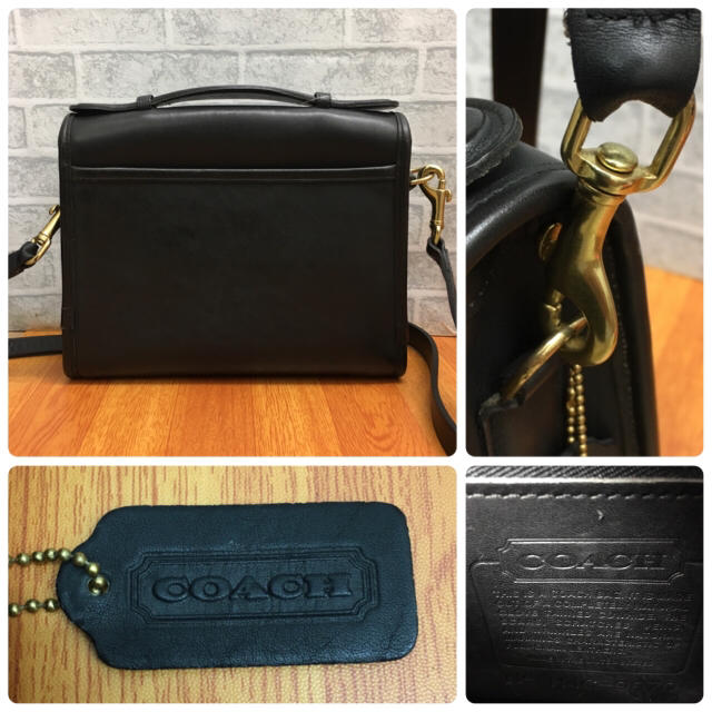 COACH(コーチ)のCOACH オールドコーチ おしゃれ ターンロックショルダーバッグ ブラック 黒 レディースのバッグ(ショルダーバッグ)の商品写真